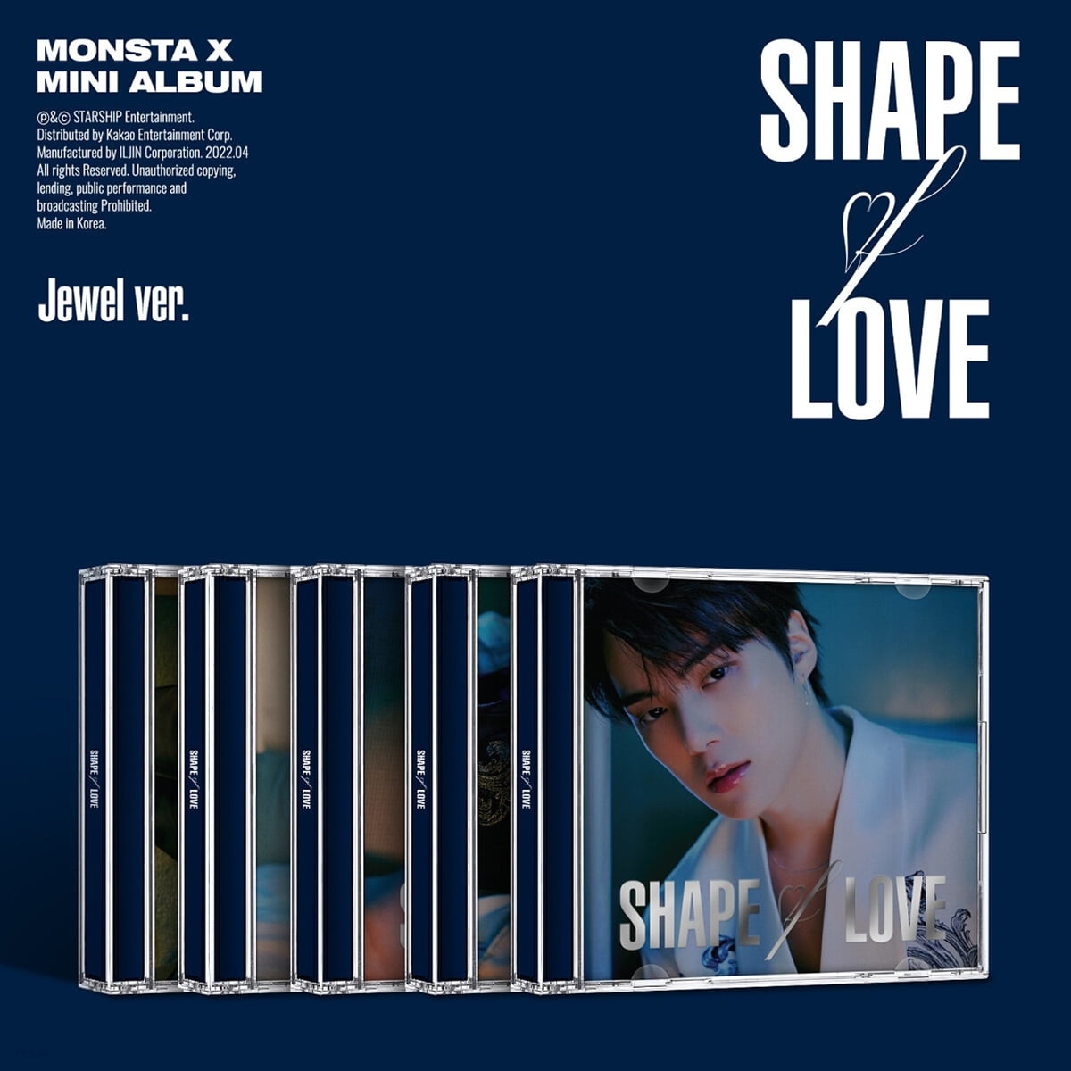 MONSTA X - SHAPE of LOVE (Jewel Ver.) MONSTA X - SHAPE of LOVE (Jewel Ver.)