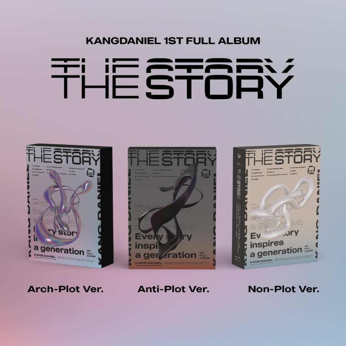 KANG DANIEL - 1st Album The Story KANG DANIEL - 1st Album The Story