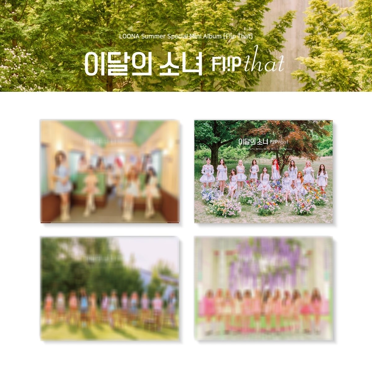 LOONA - Summer Special Mini Album Flip That LOONA - Summer Special Mini Album Flip That