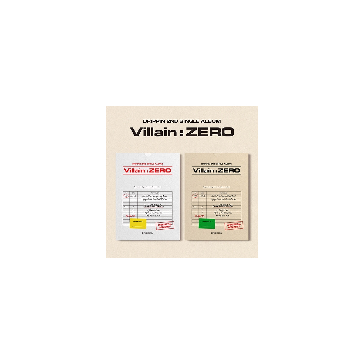 DRIPPIN - 2nd Single Album Villain : ZERO DRIPPIN - 2nd Single Album Villain : ZERO