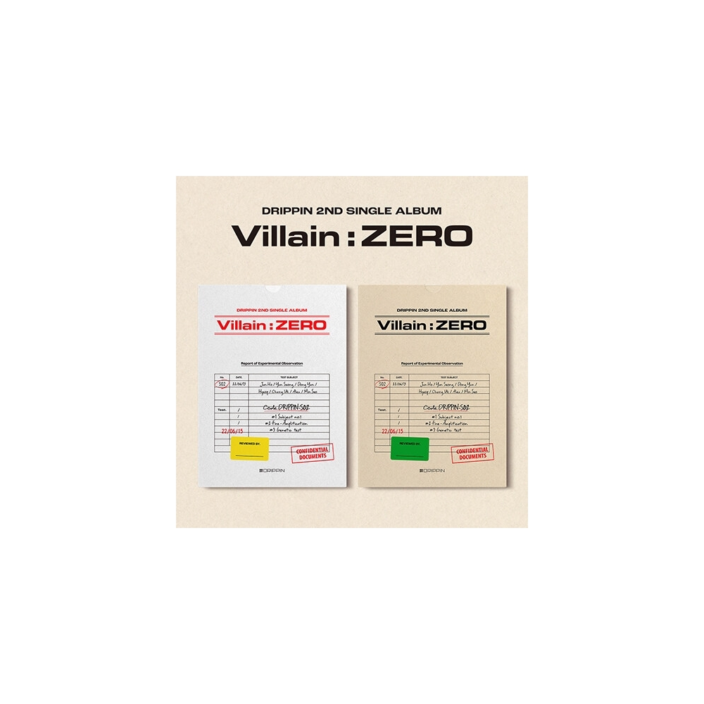 DRIPPIN - 2nd Single Album Villain : ZERO