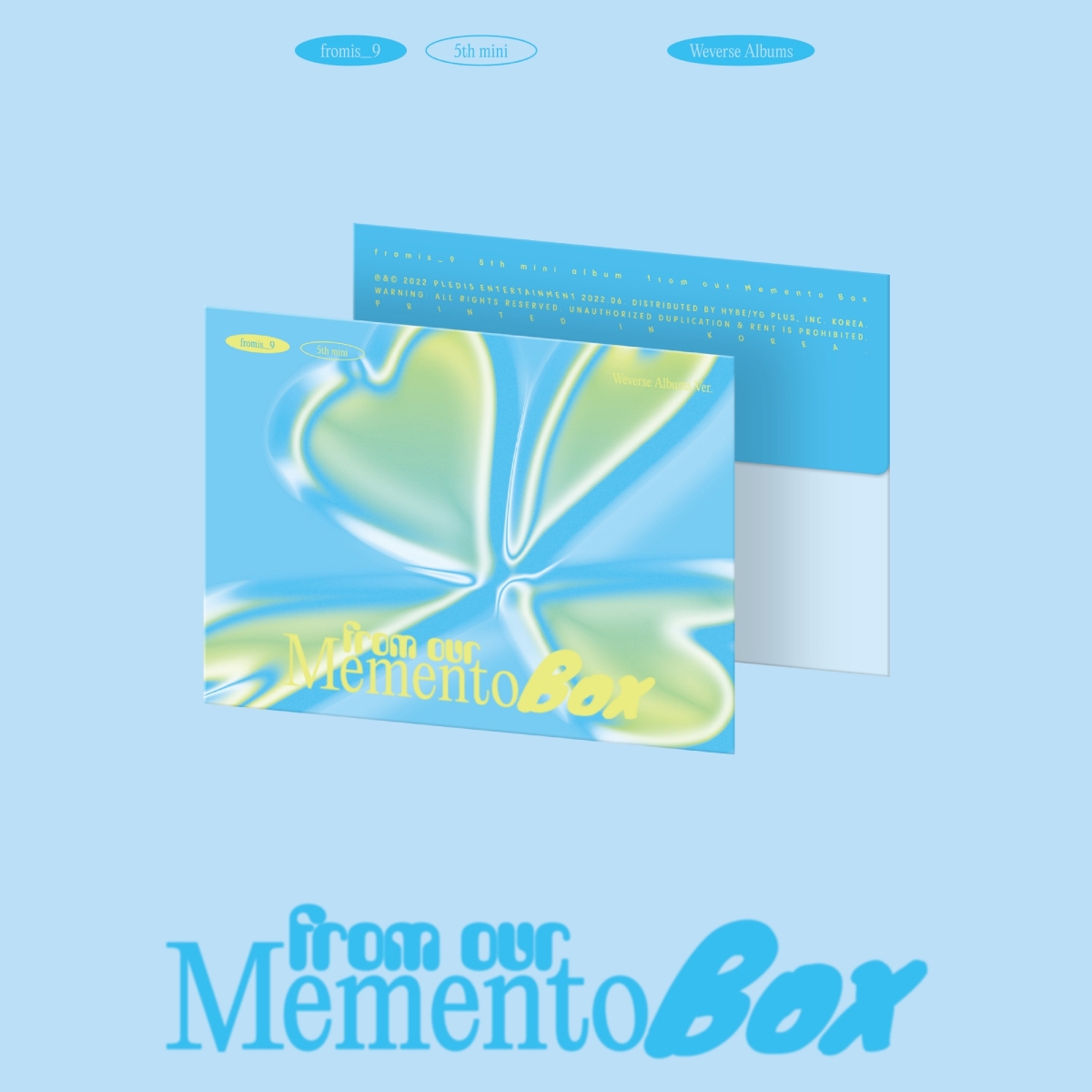 fromis_9 - 5th Mini Album from our Memento Box (Weverse Albums ver.) fromis_9 - 5th Mini Album from our Memento Box (Weverse Albums ver.)