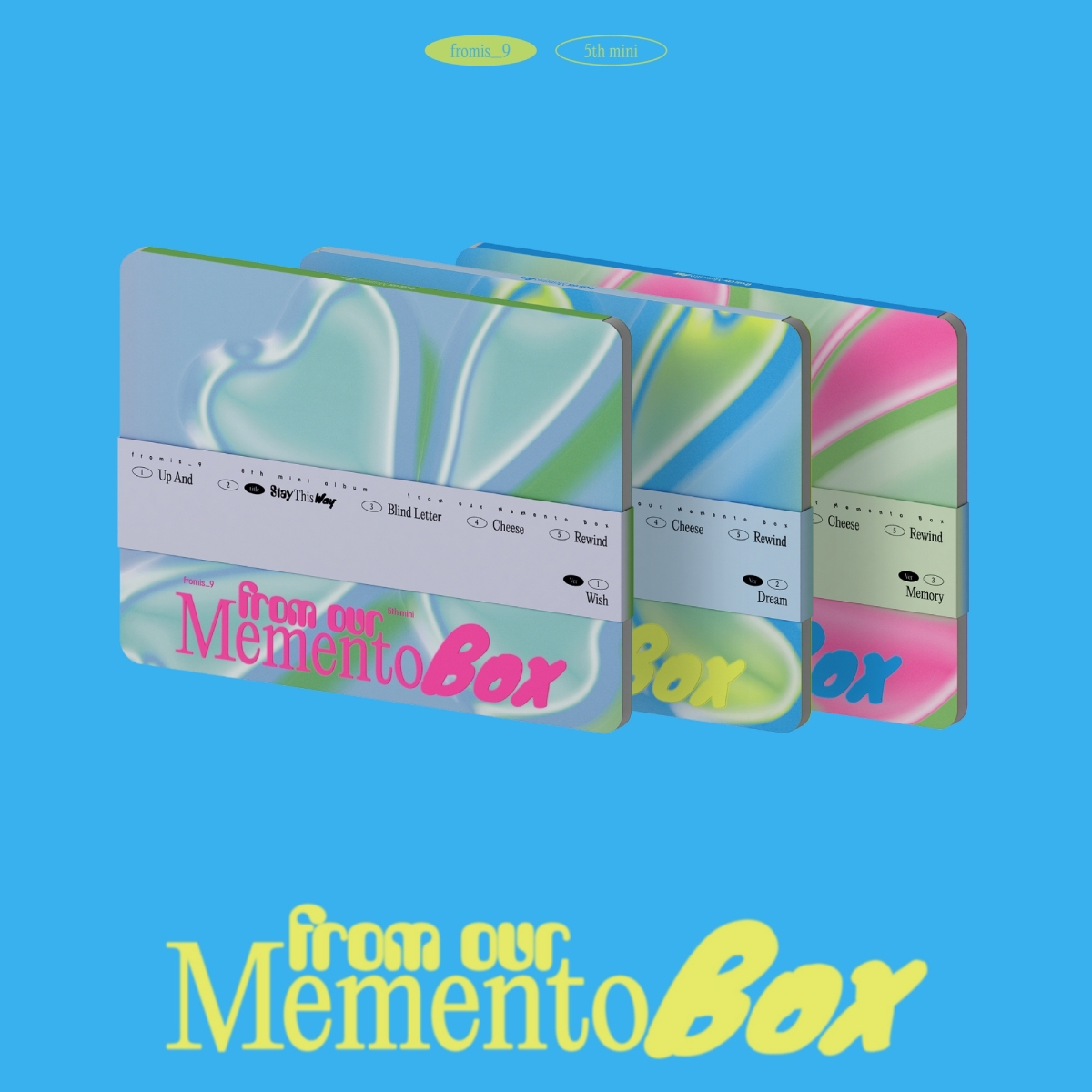 fromis_9 - 5th Mini Album from our Memento Box fromis_9 - 5th Mini Album from our Memento Box