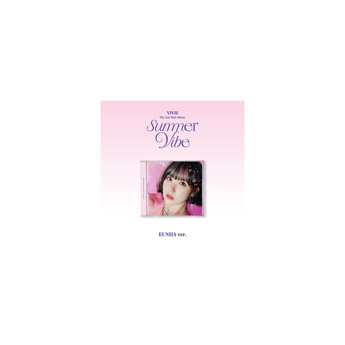 VIVIZ - 2nd Mini Album Summer Vibe (Jewel Case) (EUNHA ver.) VIVIZ - 2nd Mini Album Summer Vibe (Jewel Case) (EUNHA ver.)