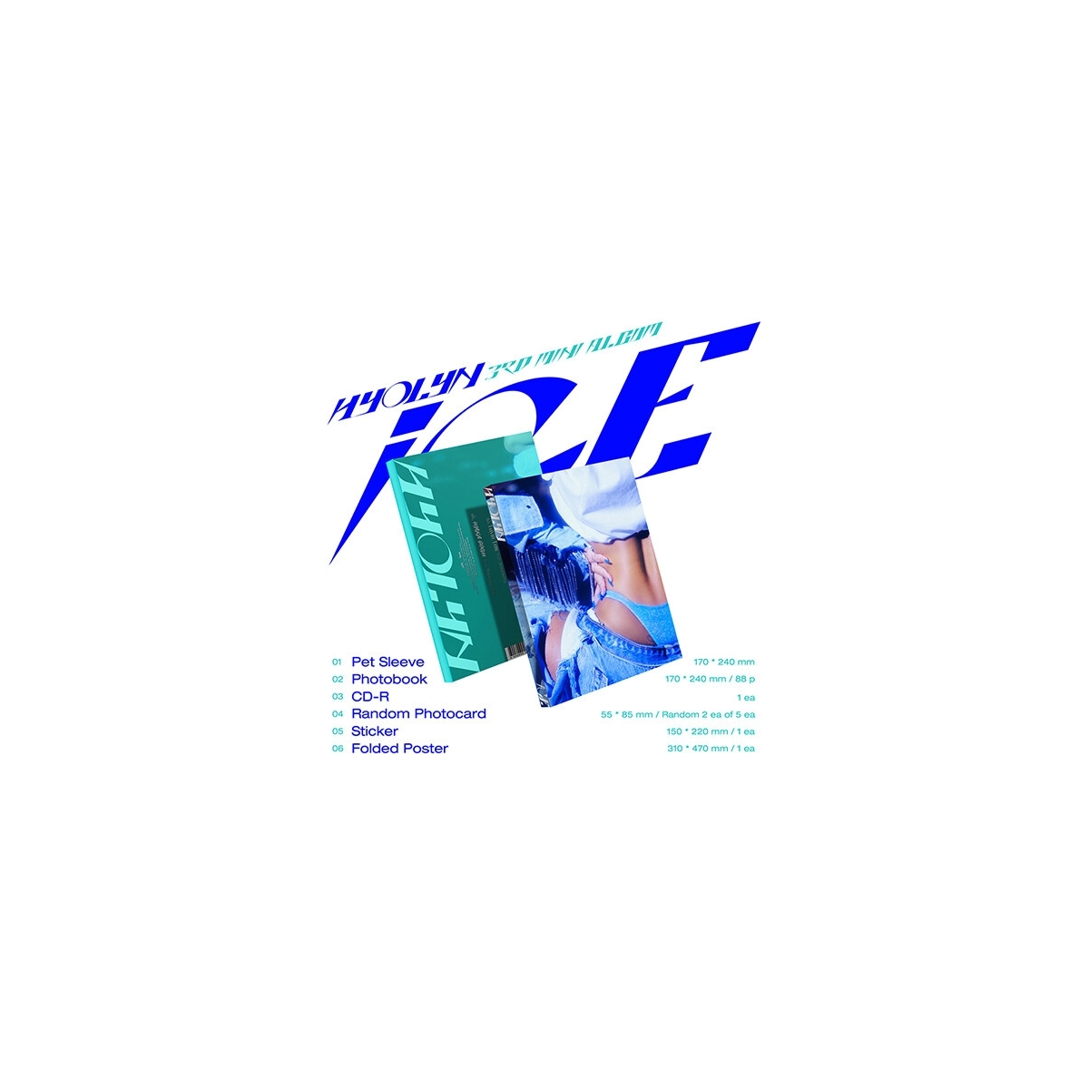 HYOLYN - 3rd Mini Album iCE HYOLYN - 3rd Mini Album iCE