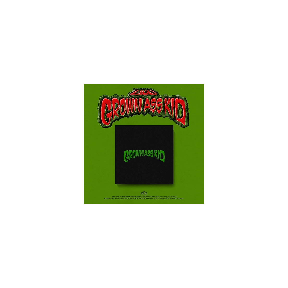 ZICO - 4th Mini Album Grown Ass Kid ZICO - 4th Mini Album Grown Ass Kid