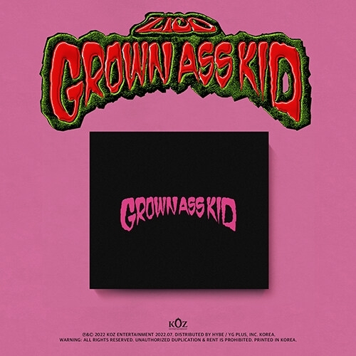 ZICO - 4th Mini Album Grown Ass Kid (Jewel Ver.)