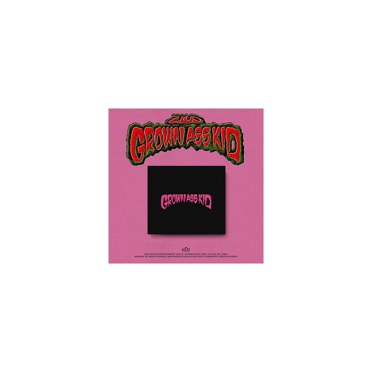 ZICO - 4th Mini Album Grown Ass Kid (Jewel Ver.) ZICO - 4th Mini Album Grown Ass Kid (Jewel Ver.)