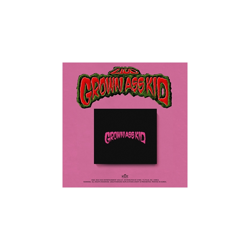 ZICO - 4th Mini Album Grown Ass Kid (Jewel Ver.)
