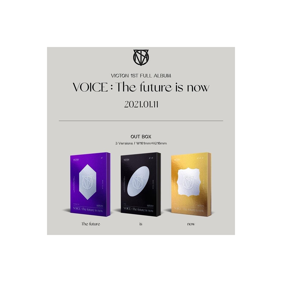 VICTON - 1st Album The future is now (Random Ver.) VICTON - 1st Album The future is now (Random Ver.)