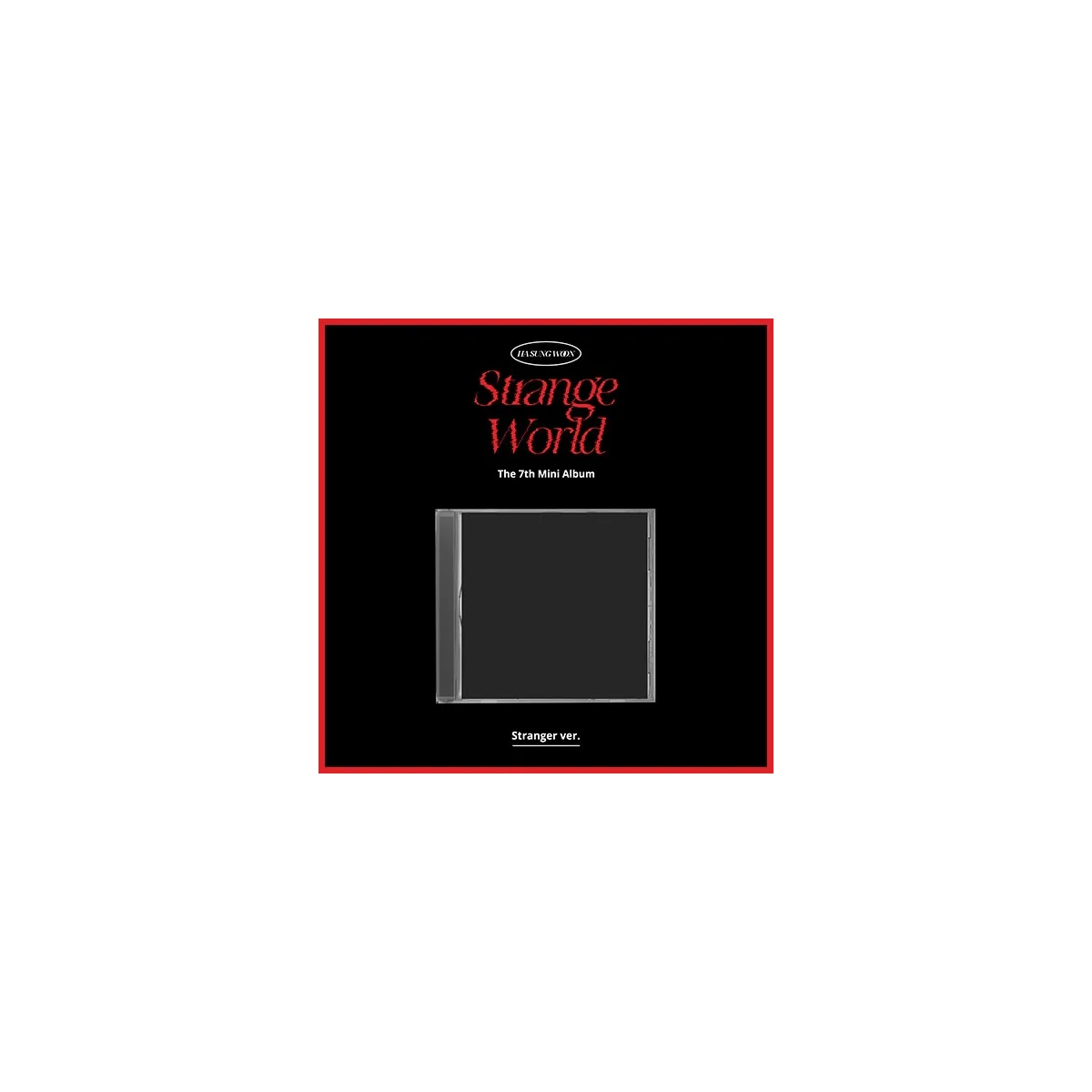 HA SUNG WOON - Strange World (Jewel Case) (Stranger version) (7th Mini Album)