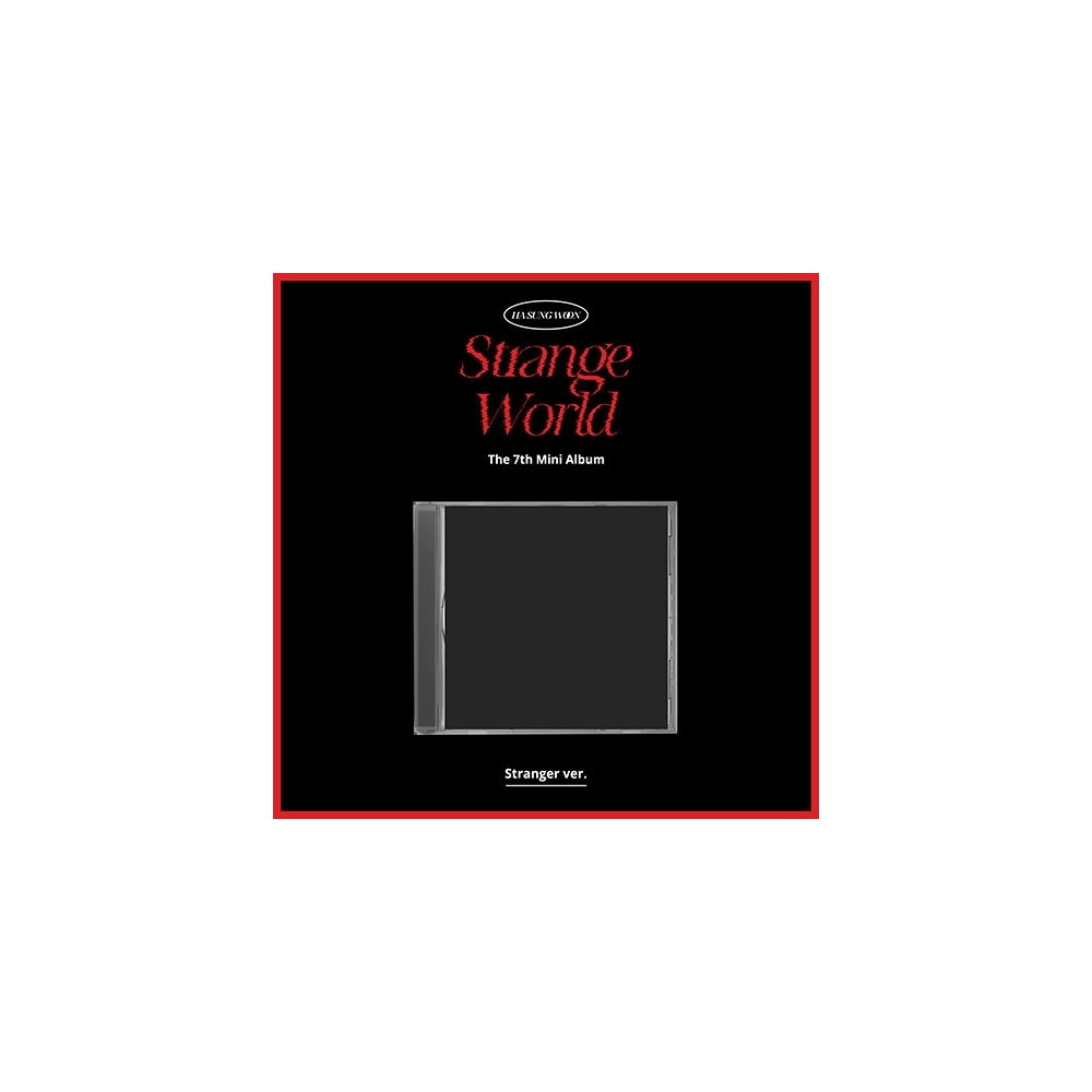 HA SUNG WOON - 7th Mini Album Strange World (Jewel Case) (Stranger ver.)