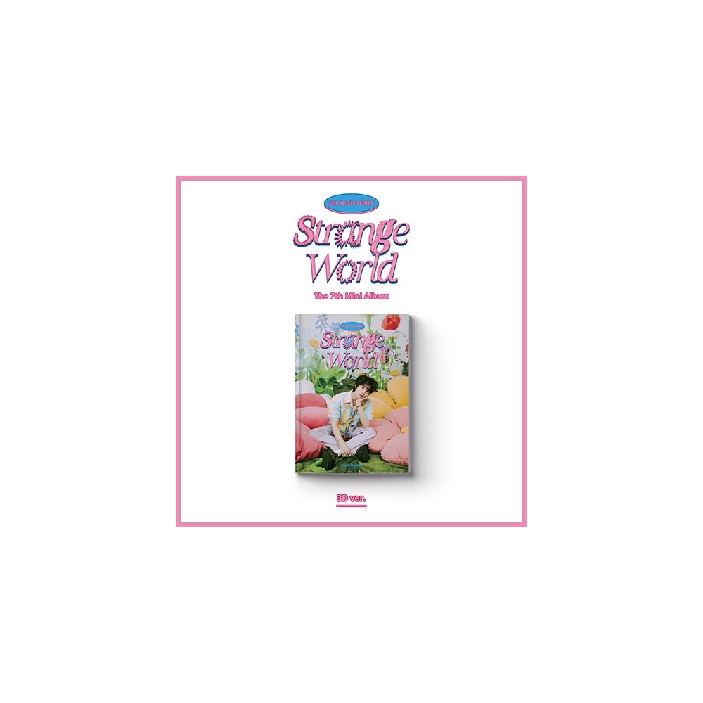 HA SUNG WOON - 7th Mini Album Strange World Photobook (3D ver.)