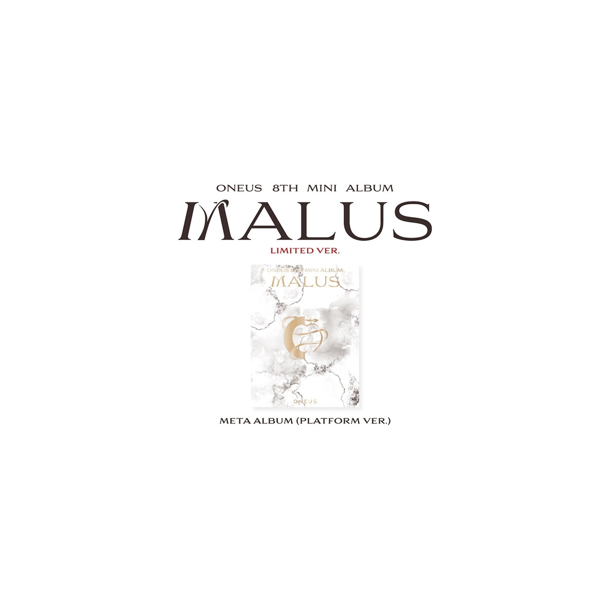 ONEUS - 8th Mini Album MALUS (LIMITED ver.) ONEUS - 8th Mini Album MALUS (LIMITED ver.)