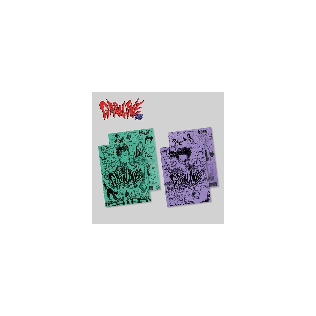 KEY - 2nd Album Gasoline (Booklet Ver.) KEY - 2nd Album Gasoline (Booklet Ver.)