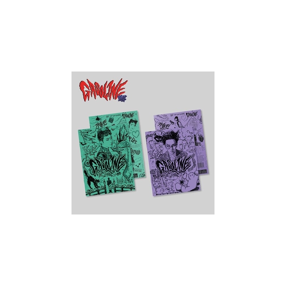 KEY - 2nd Album Gasoline (Booklet Ver.)