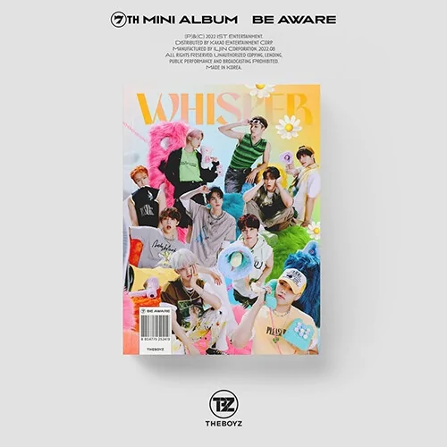 THE BOYZ - 7th Mini Album BE AWARE (Desire Ver.)