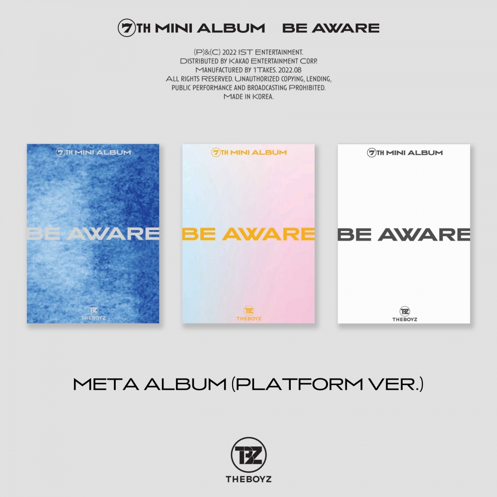 THE BOYZ - 7th Mini Album BE AWARE (Platform ver.)