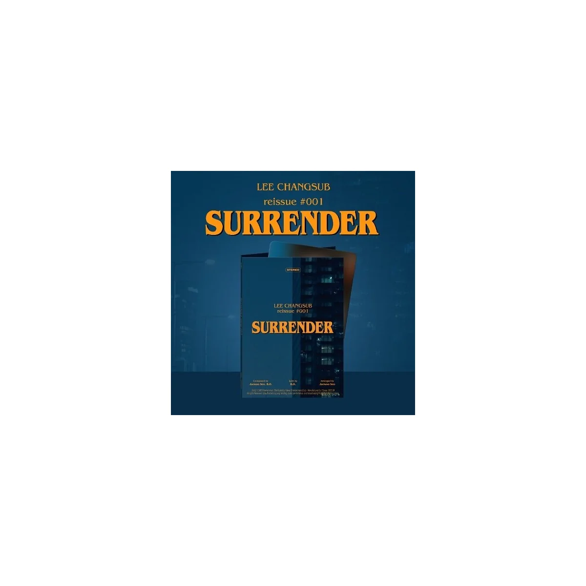 LEE CHANGSUB - reissue 001 SURRENDER (Platform Version)