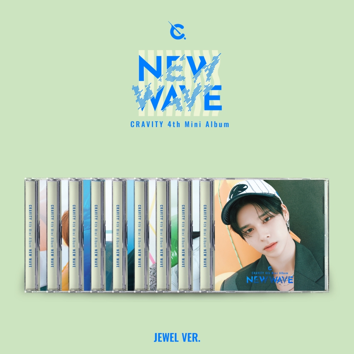 CRAVITY- 4th Mini Album NEW WAVE (Limited Jewel Ver.) CRAVITY- 4th Mini Album NEW WAVE (Limited Jewel Ver.)