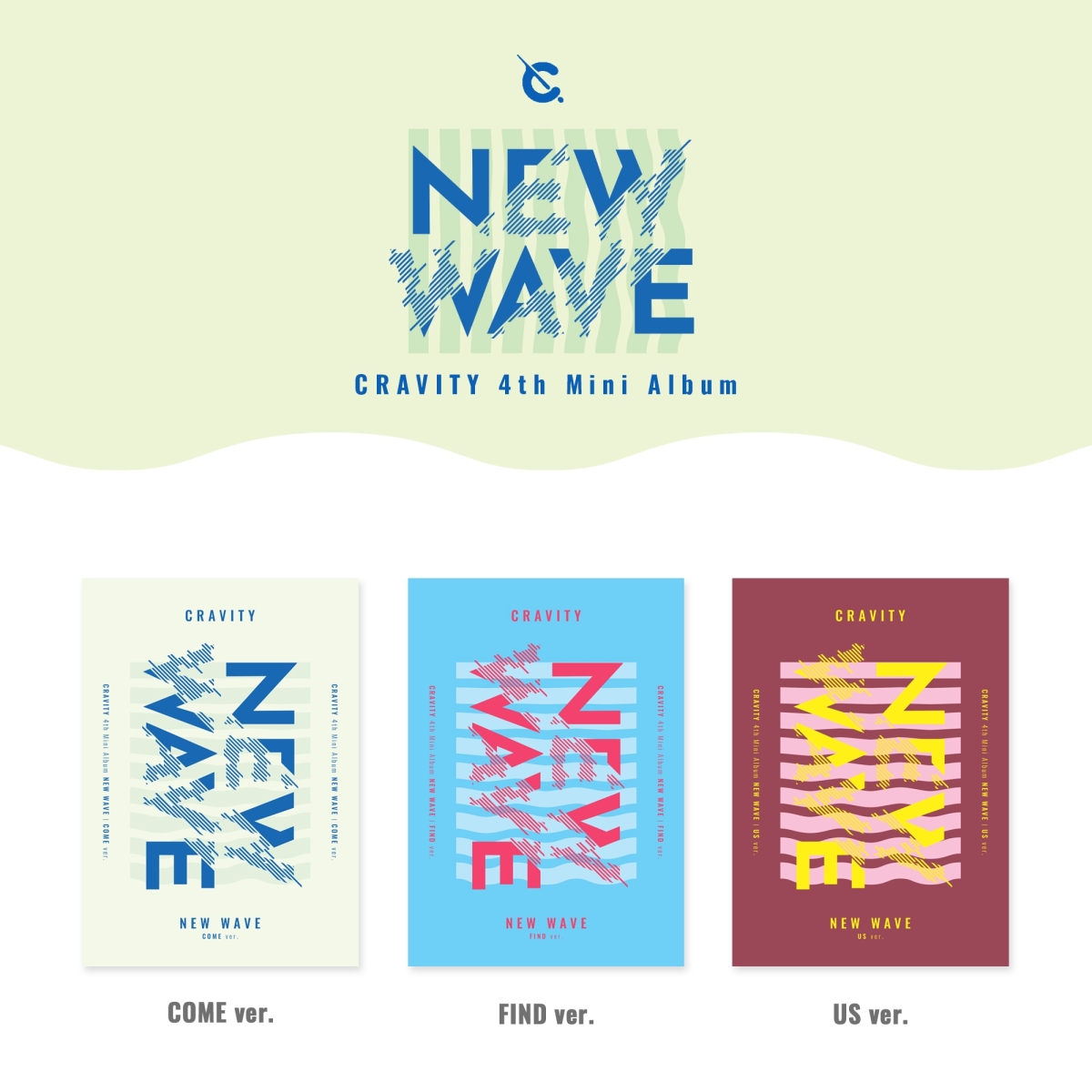 CRAVITY - 4th Mini Album NEW WAVE CRAVITY - 4th Mini Album NEW WAVE
