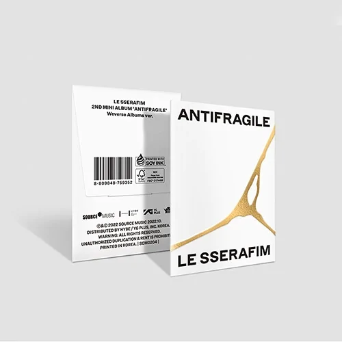 LE SSERAFIM - ANTIFRAGILE (Weverse Albums Version) (2nd Mini Album)