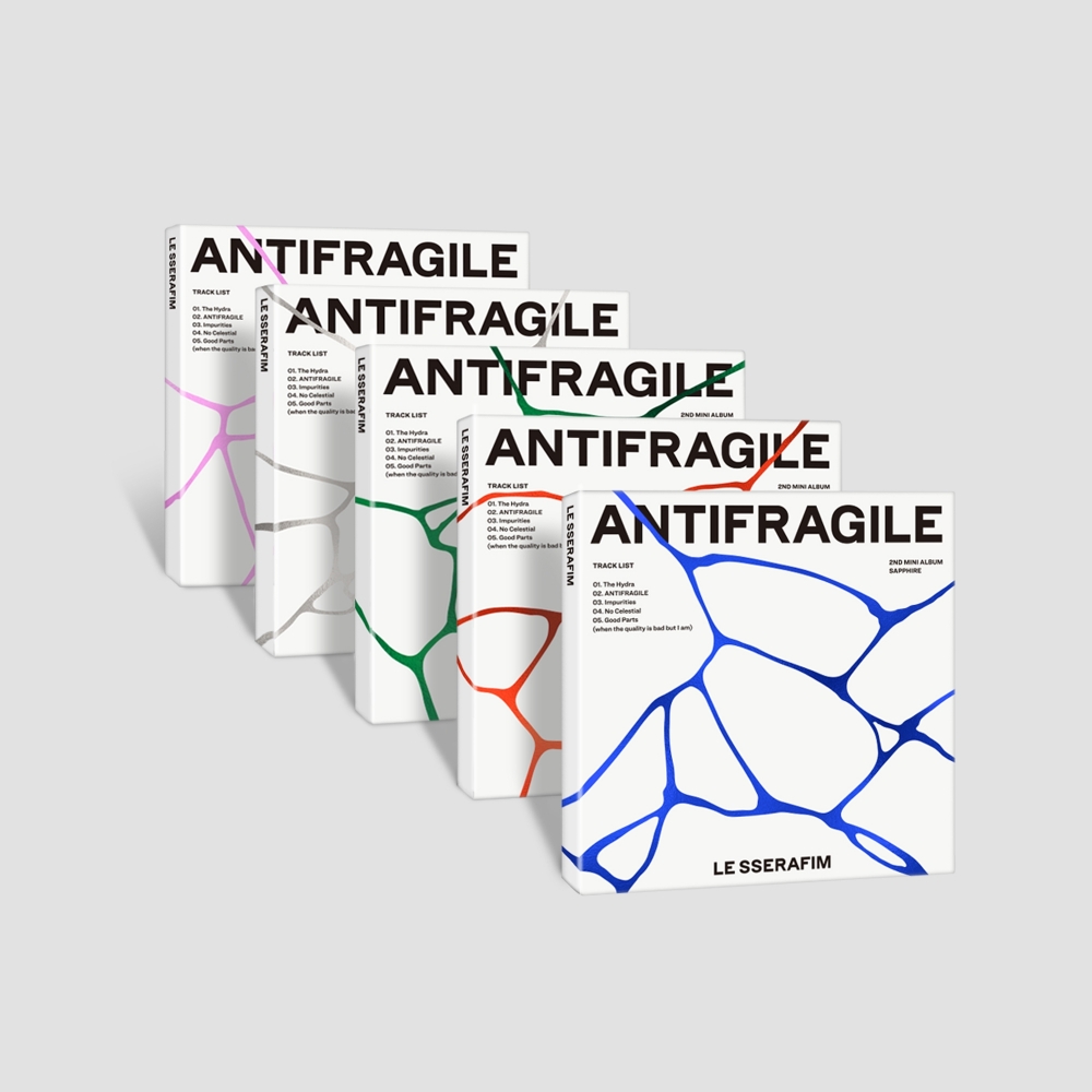 LE SSERAFIM - 2nd Mini Album ANTIFRAGILE (COMPACT Ver.)