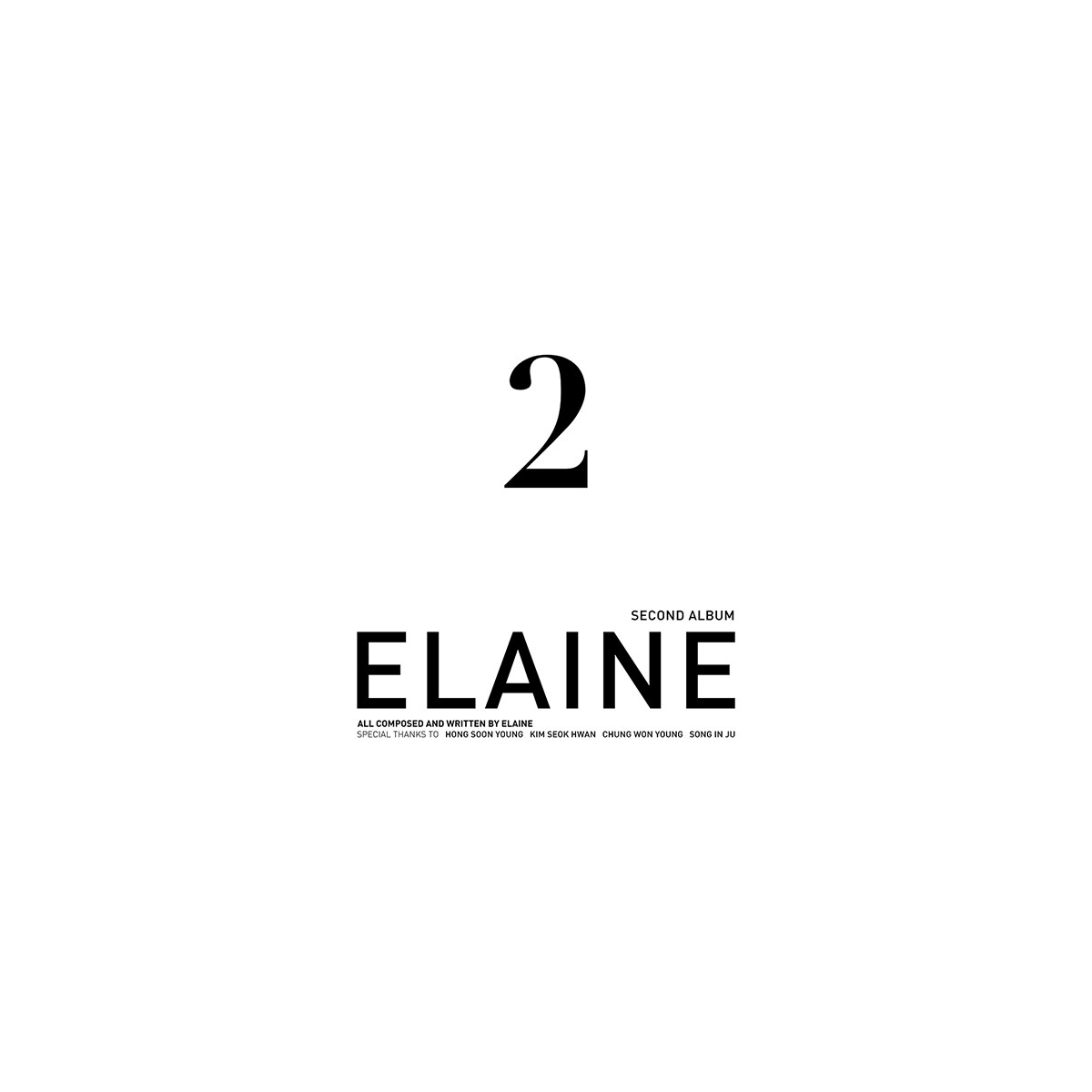 ELAINE - 2nd Album ELAINE - 2nd Album