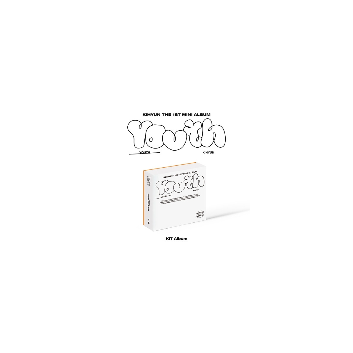 KIHYUN - 1st Mini Album YOUTH (KiT Album) KIHYUN - 1st Mini Album YOUTH (KiT Album)