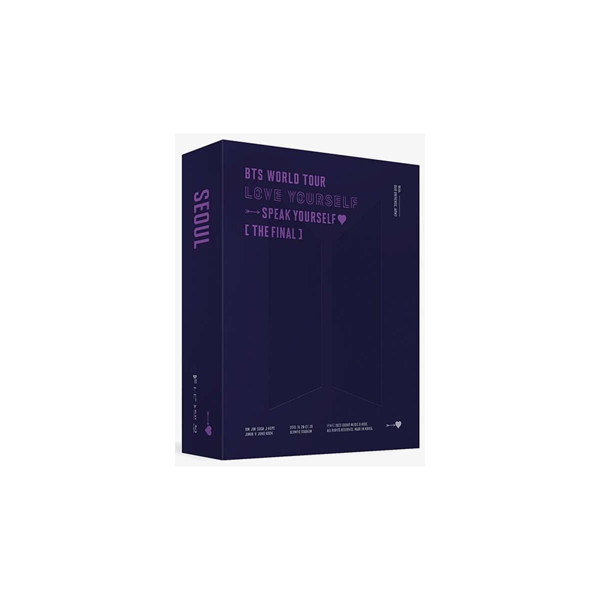 BTS - WORLD TOUR 'LOVE YOURSELF SPEAK YOURSELF' THE FINAL Blu-ray BTS - WORLD TOUR 'LOVE YOURSELF SPEAK YOURSELF' THE FINAL Blu-ray