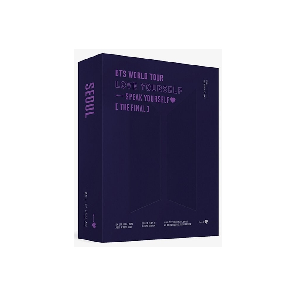 BTS - WORLD TOUR 'LOVE YOURSELF SPEAK YOURSELF' THE FINAL Blu-ray