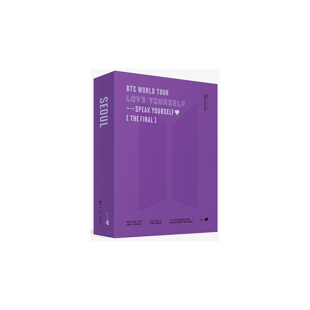 BTS - WORLD TOUR 'LOVE YOURSELF SPEAK YOURSELF' THE FINAL (DIGITAL CODE) BTS - WORLD TOUR 'LOVE YOURSELF SPEAK YOURSELF' THE FINAL (DIGITAL CODE)