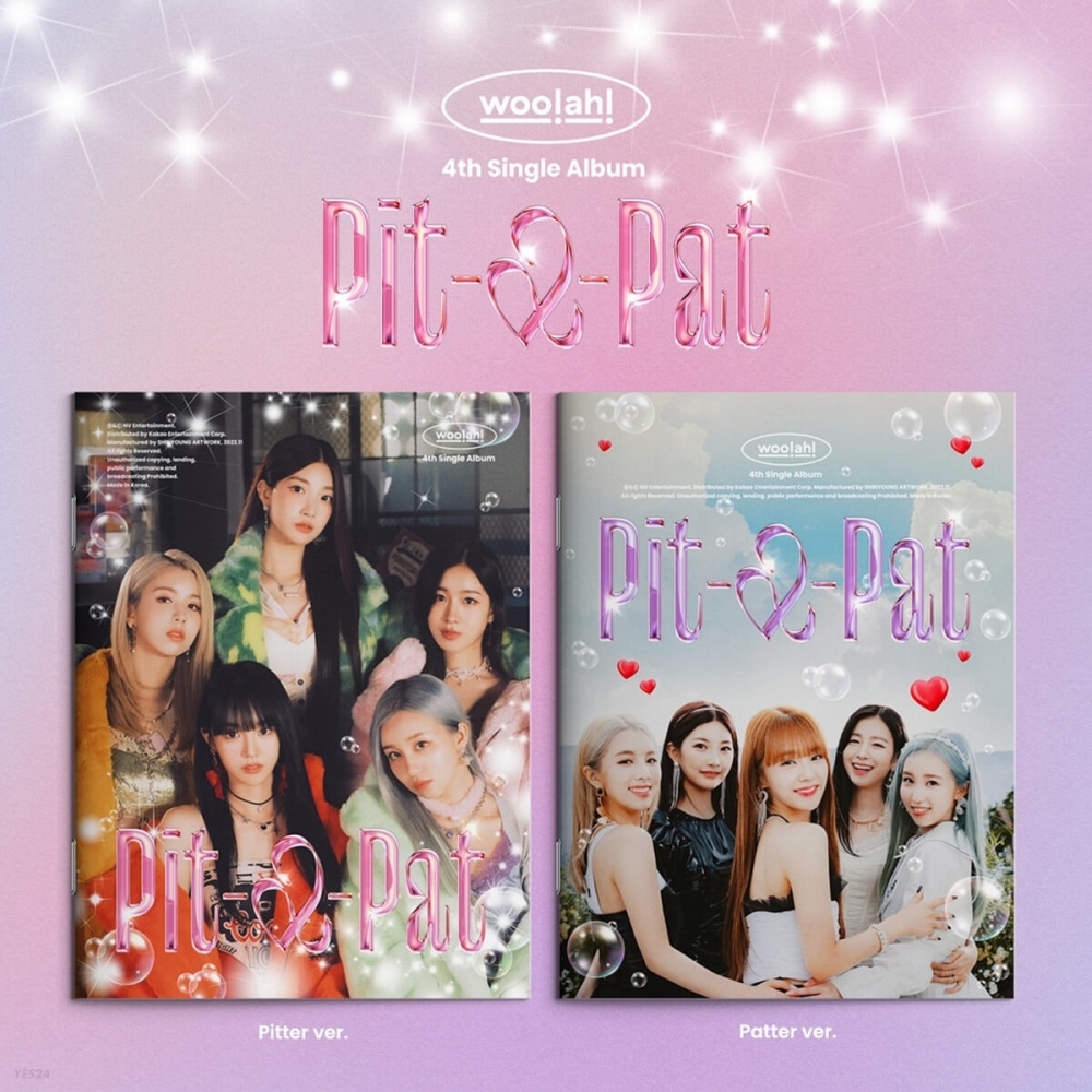 woo!ah! - 4th Single Album Pit-a-Pat