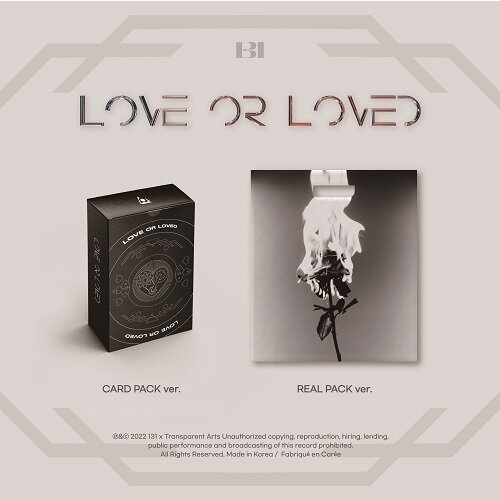B.I - Love or Loved Part.1 (Card Pack Ver.)