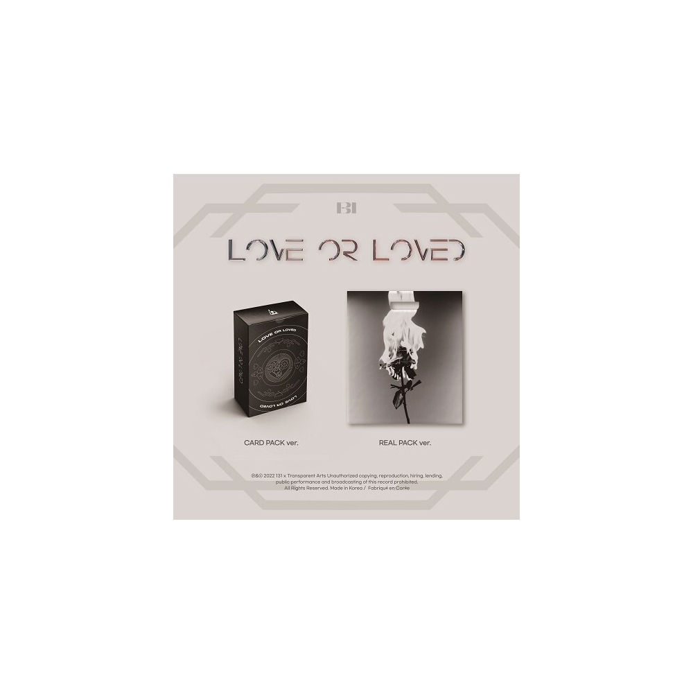 B.I - Love or Loved Part.1 (Card Pack Ver.)