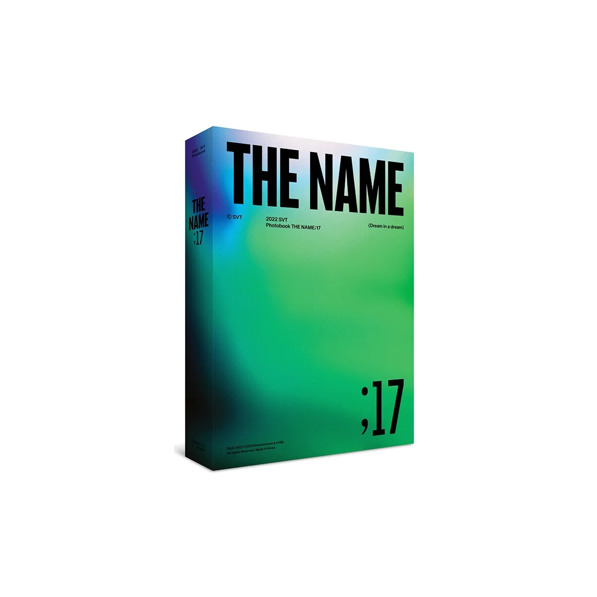 SEVENTEEN - 2022 SVT PHOTOBOOK THE NAME17 (Package Damaged)