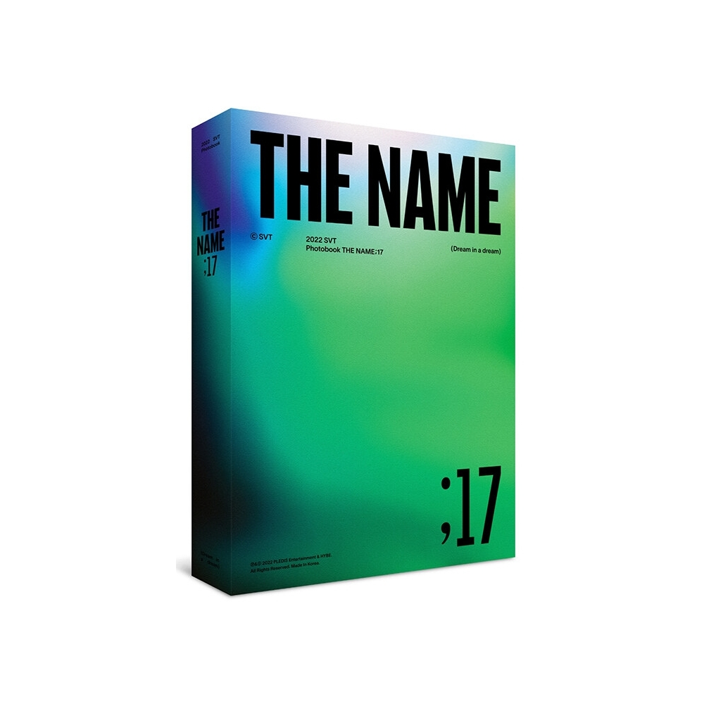 SEVENTEEN - 2022 SVT PHOTOBOOK THE NAME17 (Package Damaged)