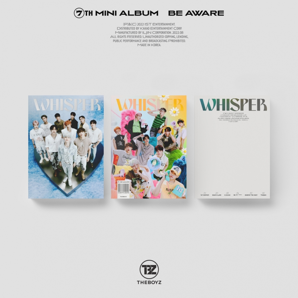 THE BOYZ - 7th Mini Album BE AWARE (Random Ver.)