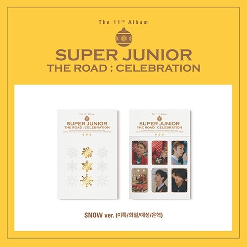 Super Junior - 11th Album Vol.2 The Road : Celebration (SNOW ver.)