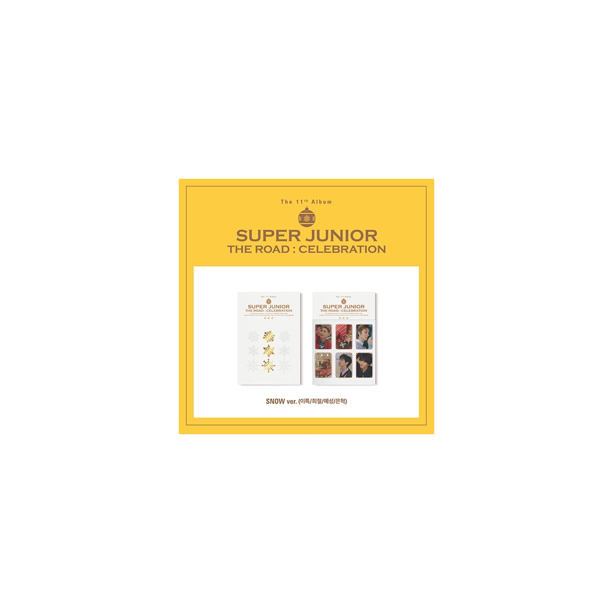 Super Junior - 11th Album Vol.2 The Road : Celebration (SNOW ver.) Super Junior - 11th Album Vol.2 The Road : Celebration (SNOW ver.)