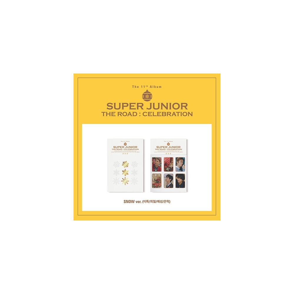 Super Junior - 11th Album Vol.2 The Road : Celebration (SNOW ver.)