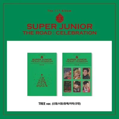 Super Junior - 11th Album Vol.2 The Road : Celebration (TREE ver.)