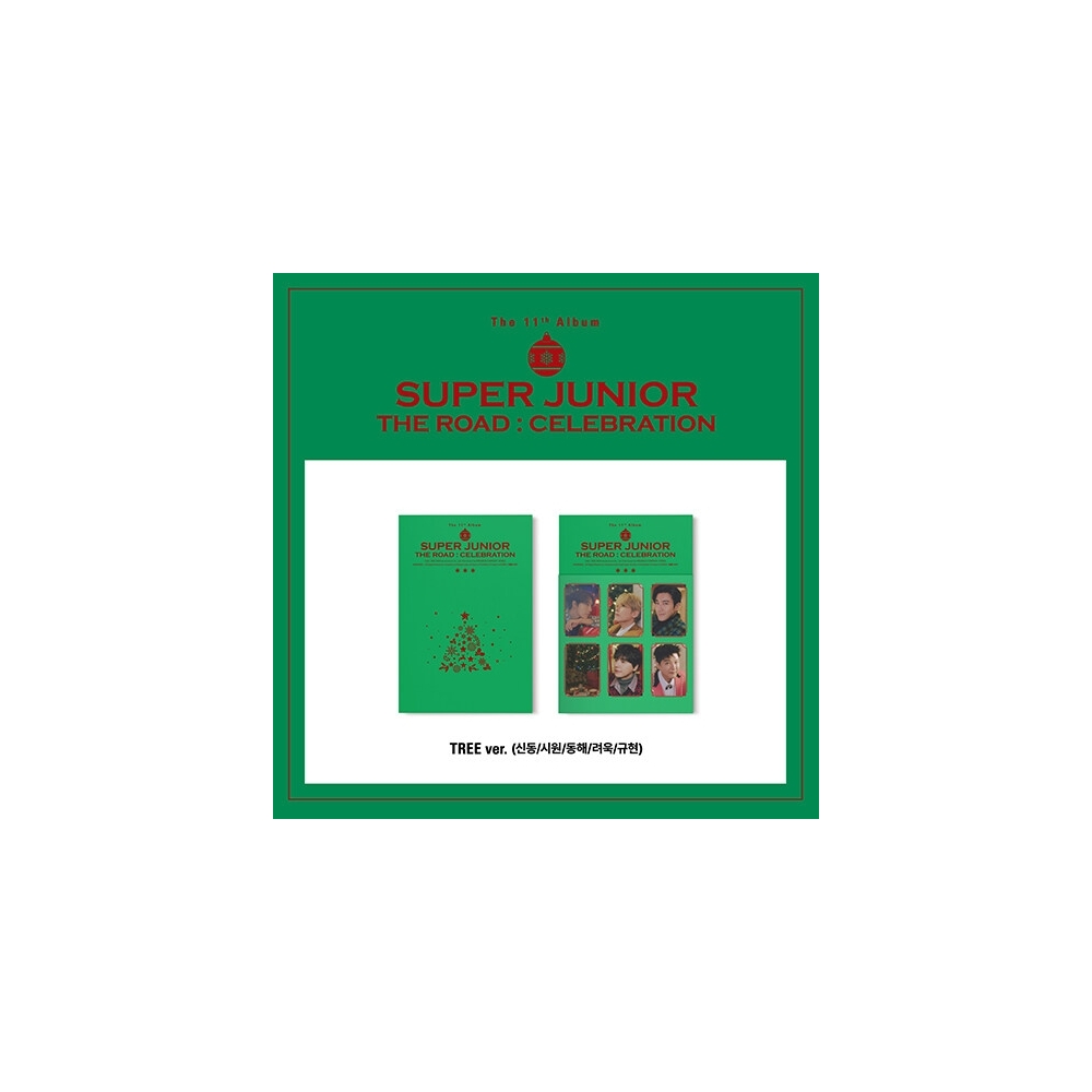 Super Junior - 11th Album Vol.2 The Road : Celebration (TREE ver.)