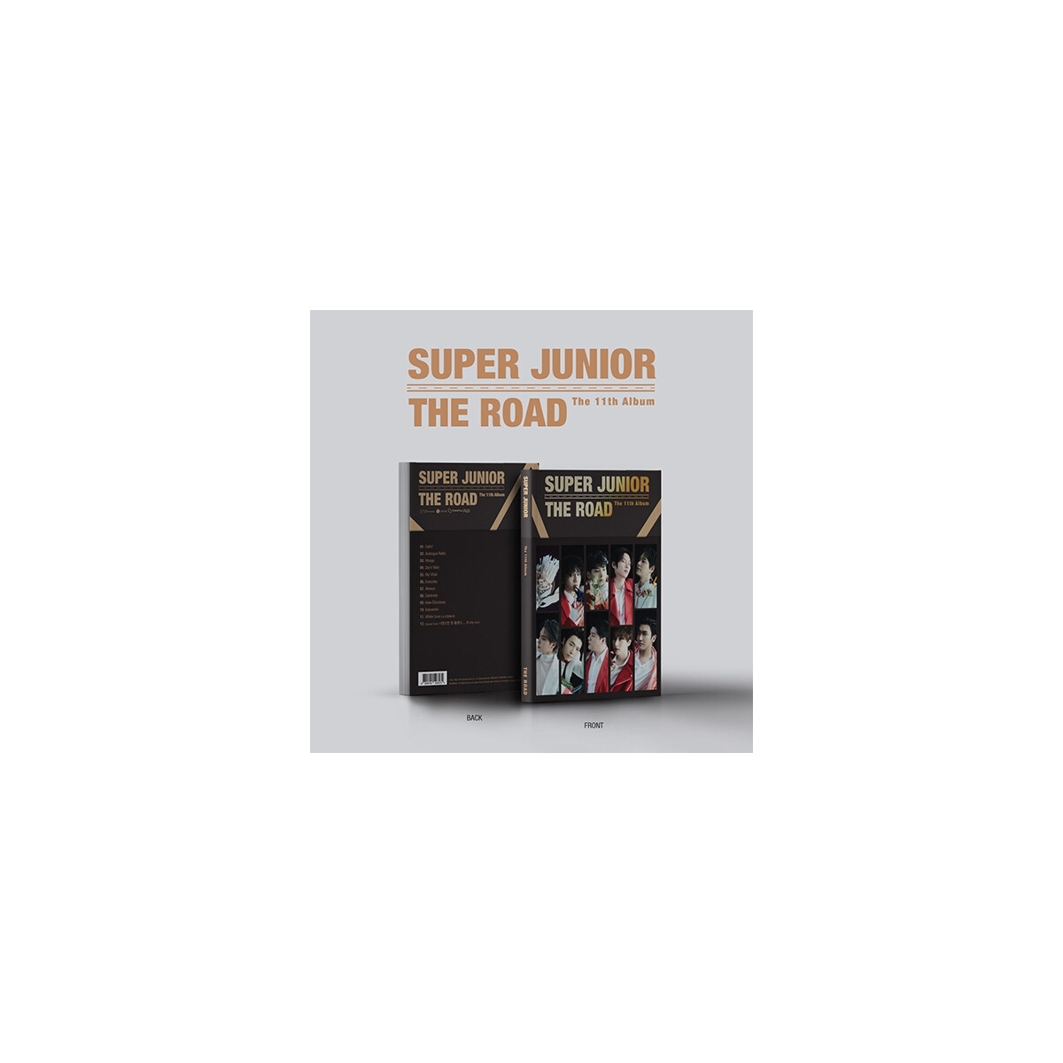 SUPER JUNIOR - 11th Album The Road SUPER JUNIOR - 11th Album The Road