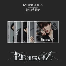 MONSTA X - 12th Mini Album REASON (Jewel Ver.) - Catchopcd Hanteo Fami