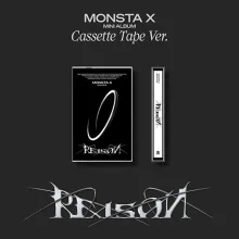 MONSTA X - 12th Mini Album REASON (Cassette Tape Ver.) - Catchopcd Han