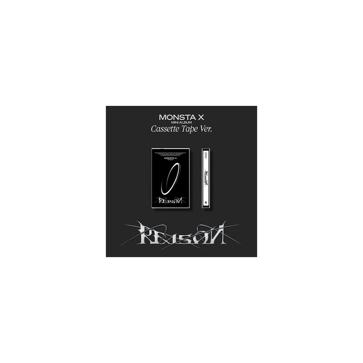 MONSTA X - 12th Mini Album REASON (Cassette Tape Ver.) MONSTA X - 12th Mini Album REASON (Cassette Tape Ver.)