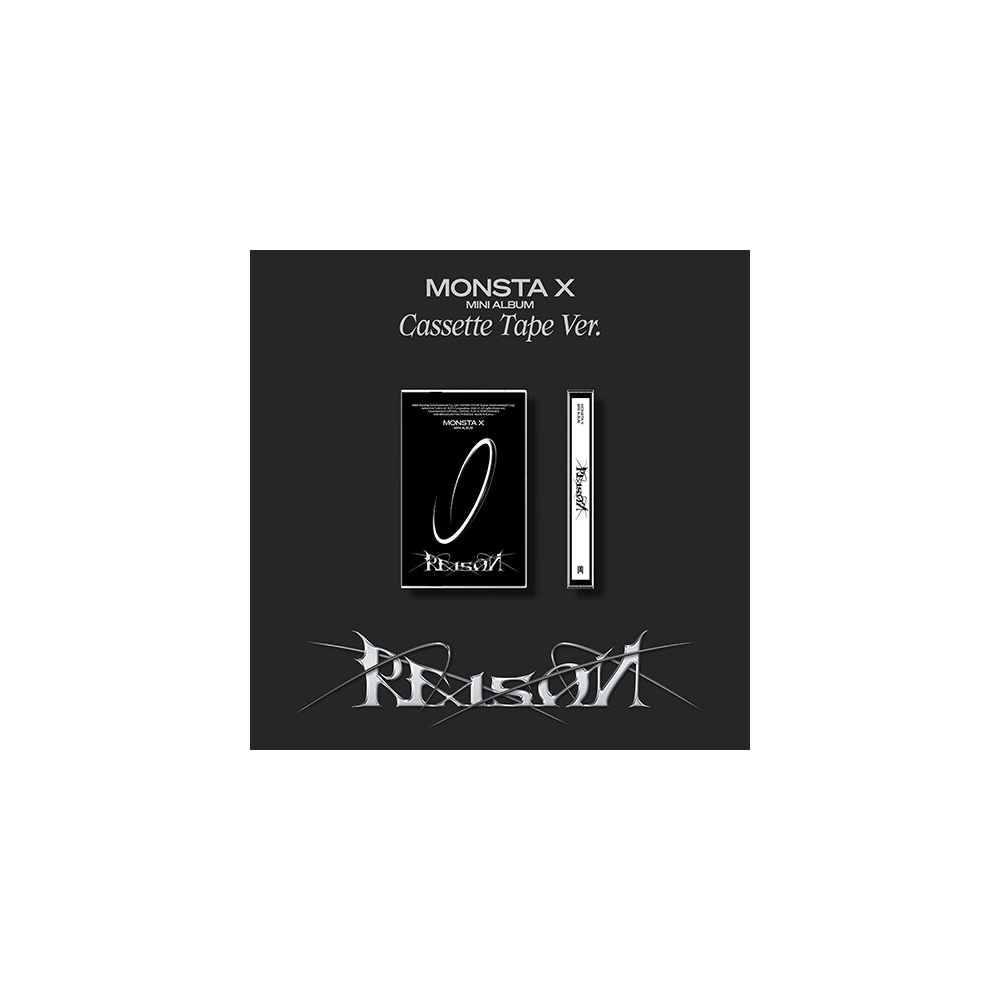 MONSTA X - 12th Mini Album REASON (Cassette Tape Ver.)
