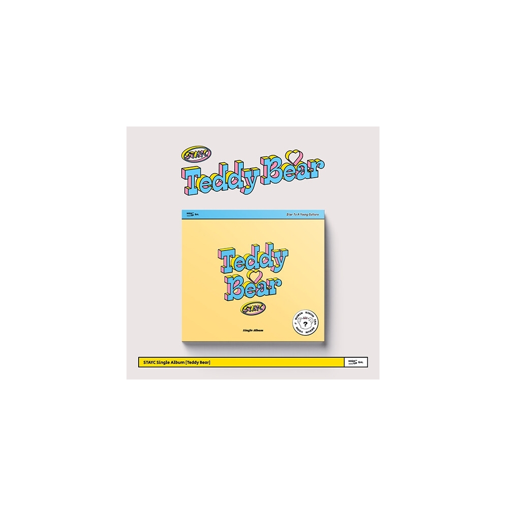 STAYC - 4th Single Album Teddy Bear (Digipack Ver.)