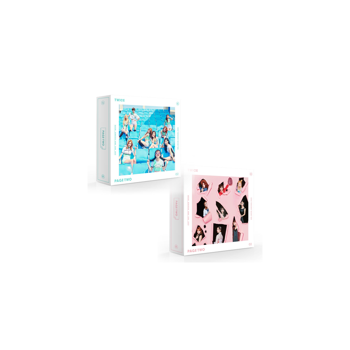 Twice - 2nd Mini Album Page Two Twice - 2nd Mini Album Page Two